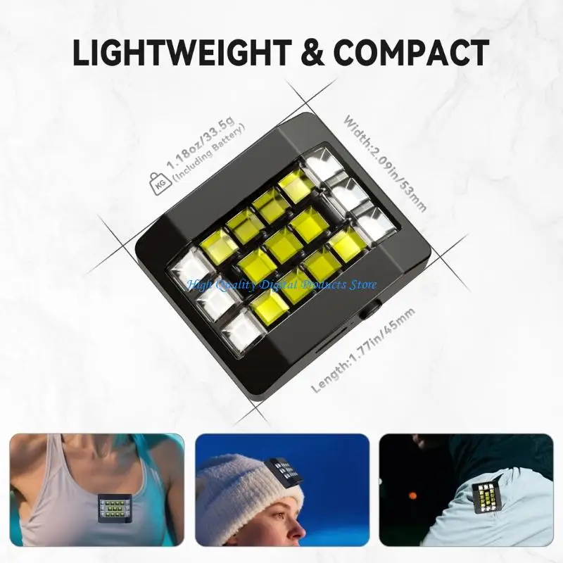 u2je-usb-rechargeable-led-light-multiple-modes-clip-on-design-waterproof-suitable-rainy-weather-abs-for-outdoor-activity