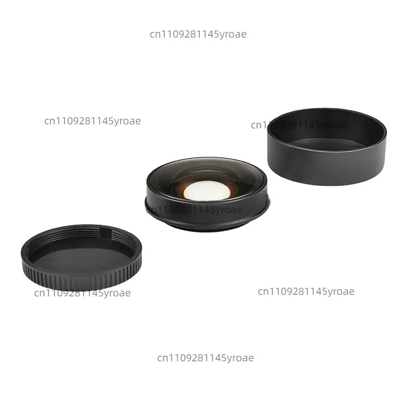 0.2X HD 37MM Ultra Wide Angle Fisheye Lens for Canon VIXIA HF W11/10 HF20/11 HG21/20 HR10 for Sony HDR-CX455 HDR-HC9 Camcorder - view 3