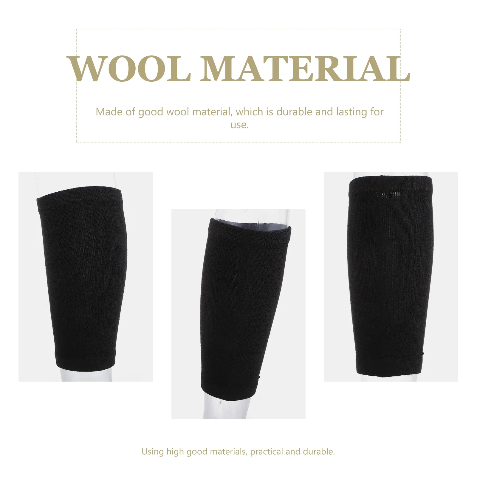 

2pcs Ankle Socks Support Foot Protector Sleeve Warm Cover Elastic Short Men Women Sports Ankle Pads Braces Wool Material Pain