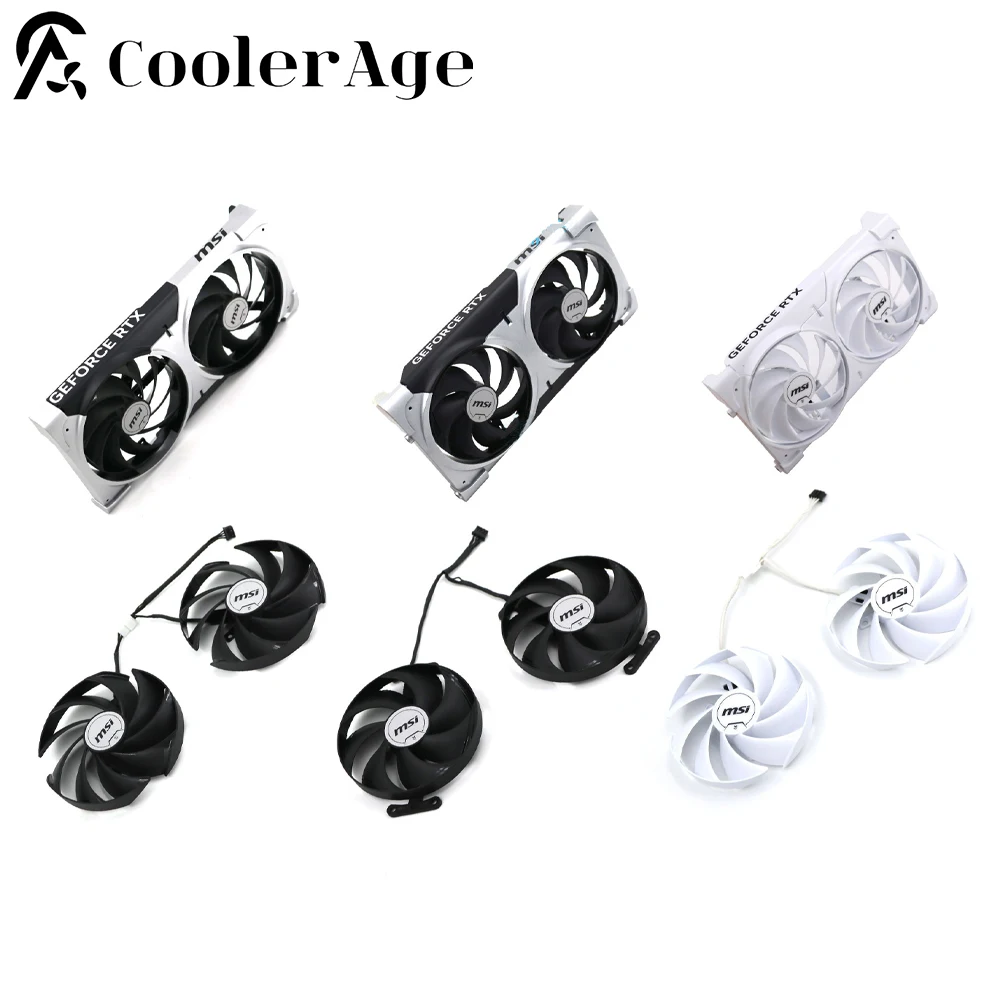 

For MSI RTX 5050 5060 5060Ti 5070 Ventus 2X Video Card Fan PLD09210S12HH PLA09215S12H PLD10020S12H Graphics Card Replacement Fan