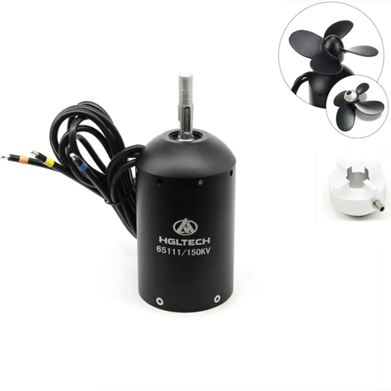 65111 1.5Kw DIY 150KV 14S Brushless Motor for Motorized board Fishing Rowing Boat