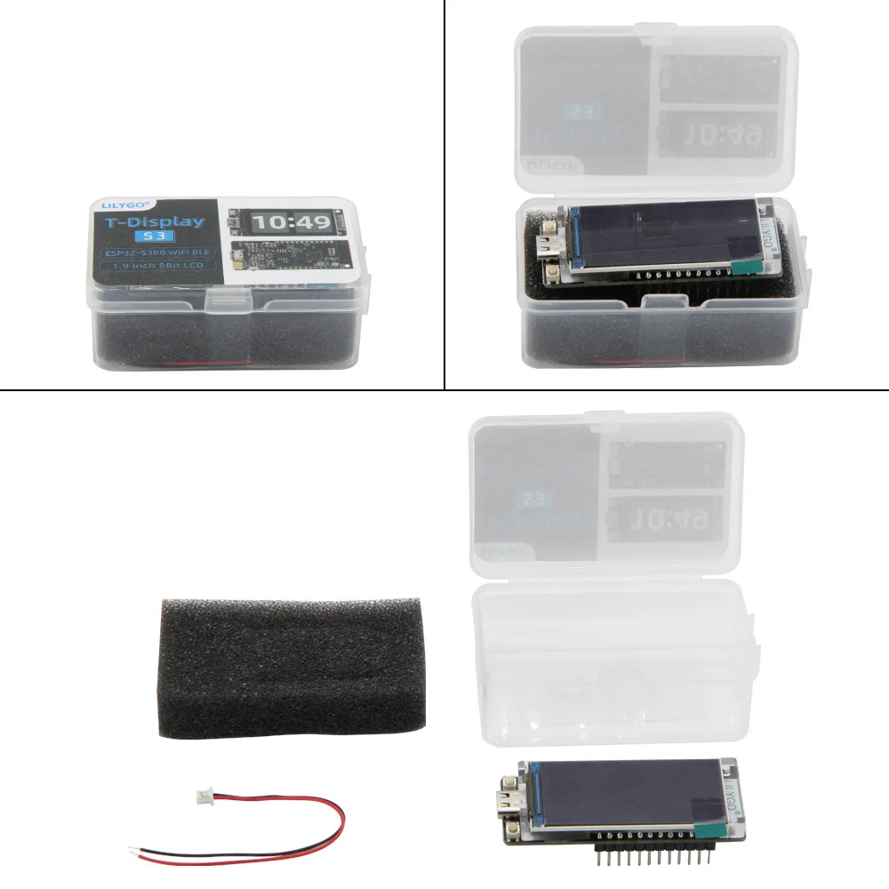 LILYGO T-Display S3 ESP32-S3 1.9 Inch ST7789 TFT LCD Display Development Board 170*320 Resolution WIFI Bluetooth 5.0 Wireless Mo