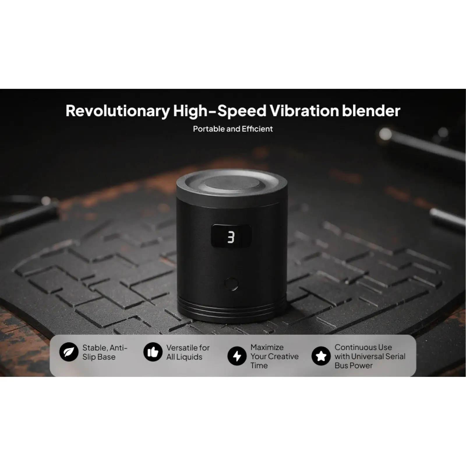 High Speed Tattoo Ink Shaker Machine USB Portable Pigment Mixer for Acrylic Paints Hobby Paint Nail Polish Makeup Liquids Mixing