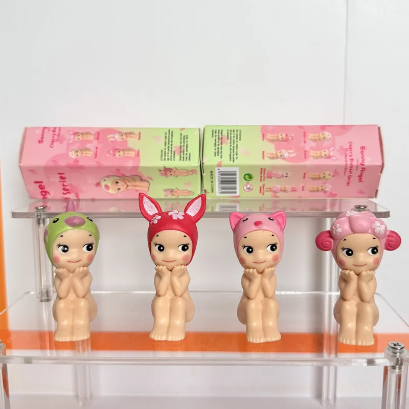 1-12 Stück Kirschblüten-Serie Hippers Blindbox Mini-Figur Sammlerstück Handydekoration Tischdekoration Weihnachtsgeschenk Mystery Box – Detail 5