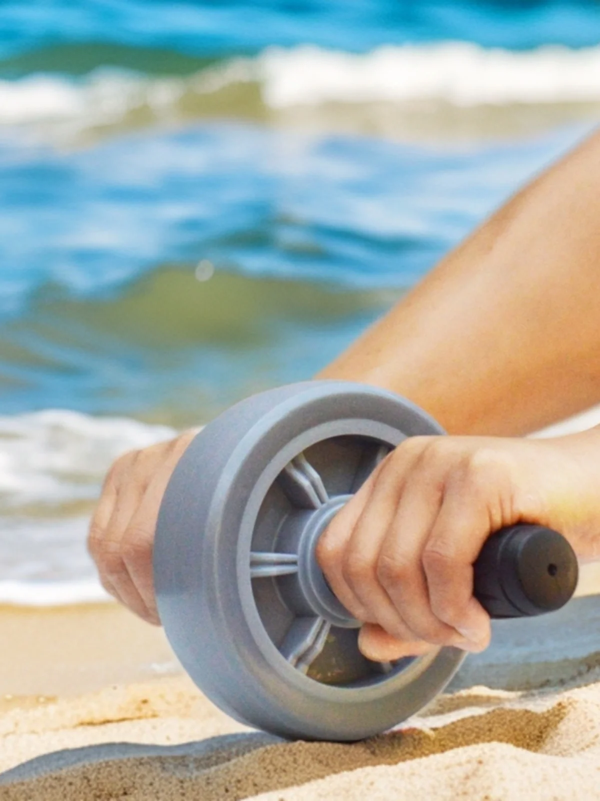 double-bearing-single-wheel-abdominal-wheel-tpr-rubber-quiet-indoor-outdoor-fitn-equipment-abdominal-trimmer