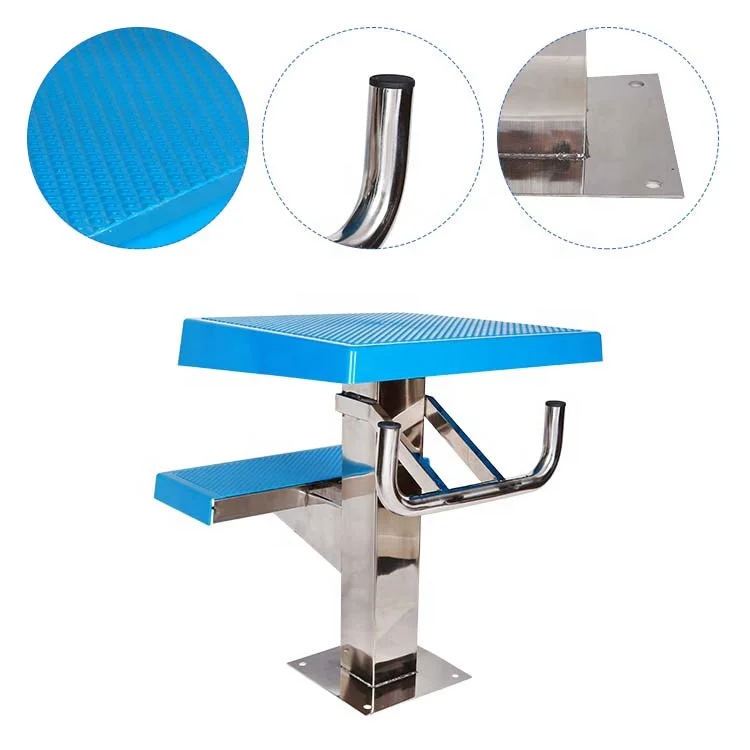 

High quality Stainless steel swimming pool starting point