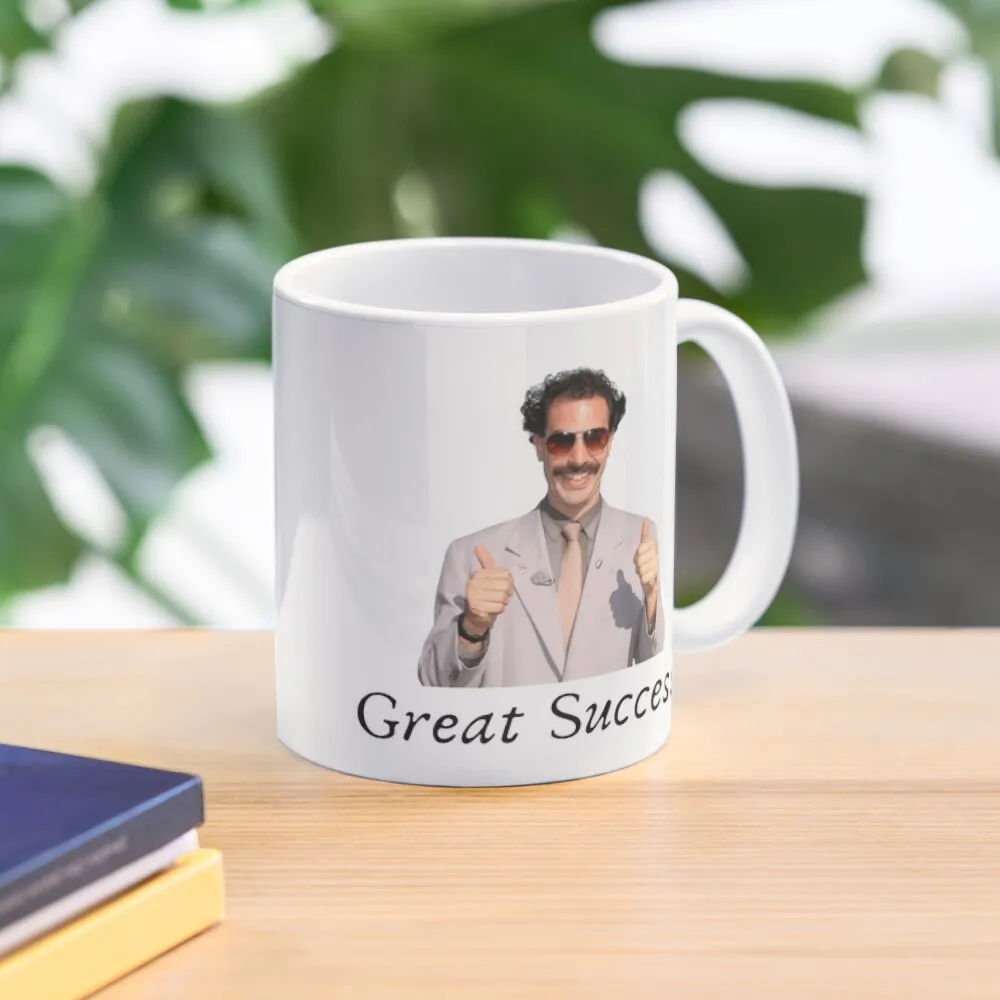 Borat Classic  Mug Picture Printed Cup Image Design Handle Round Coffee Tea Drinkware Simple Photo Gifts