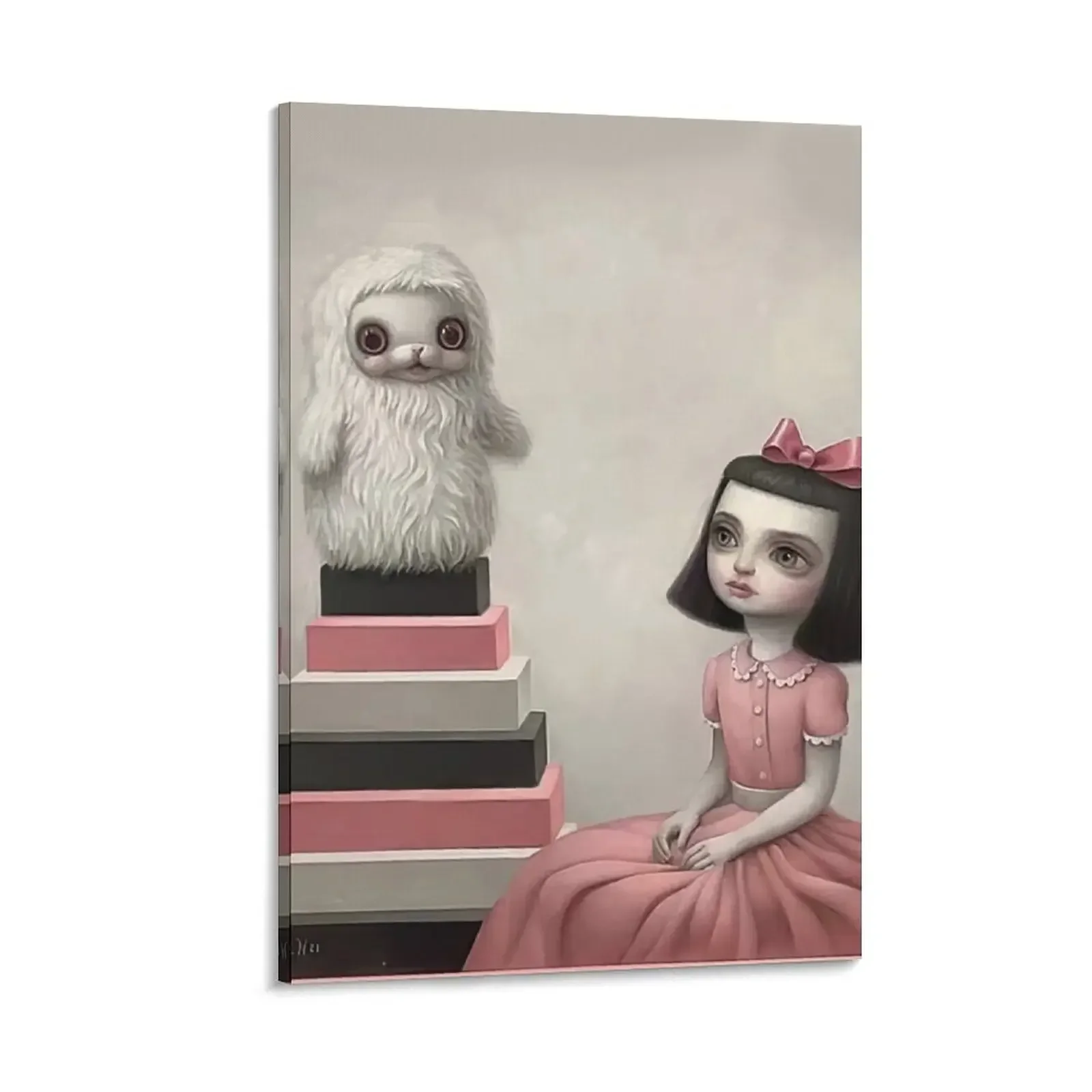 

Rydens Yuki the Young Yak Canvas Painting Paintings on the wall poster aesthetic aesthetic room decoration