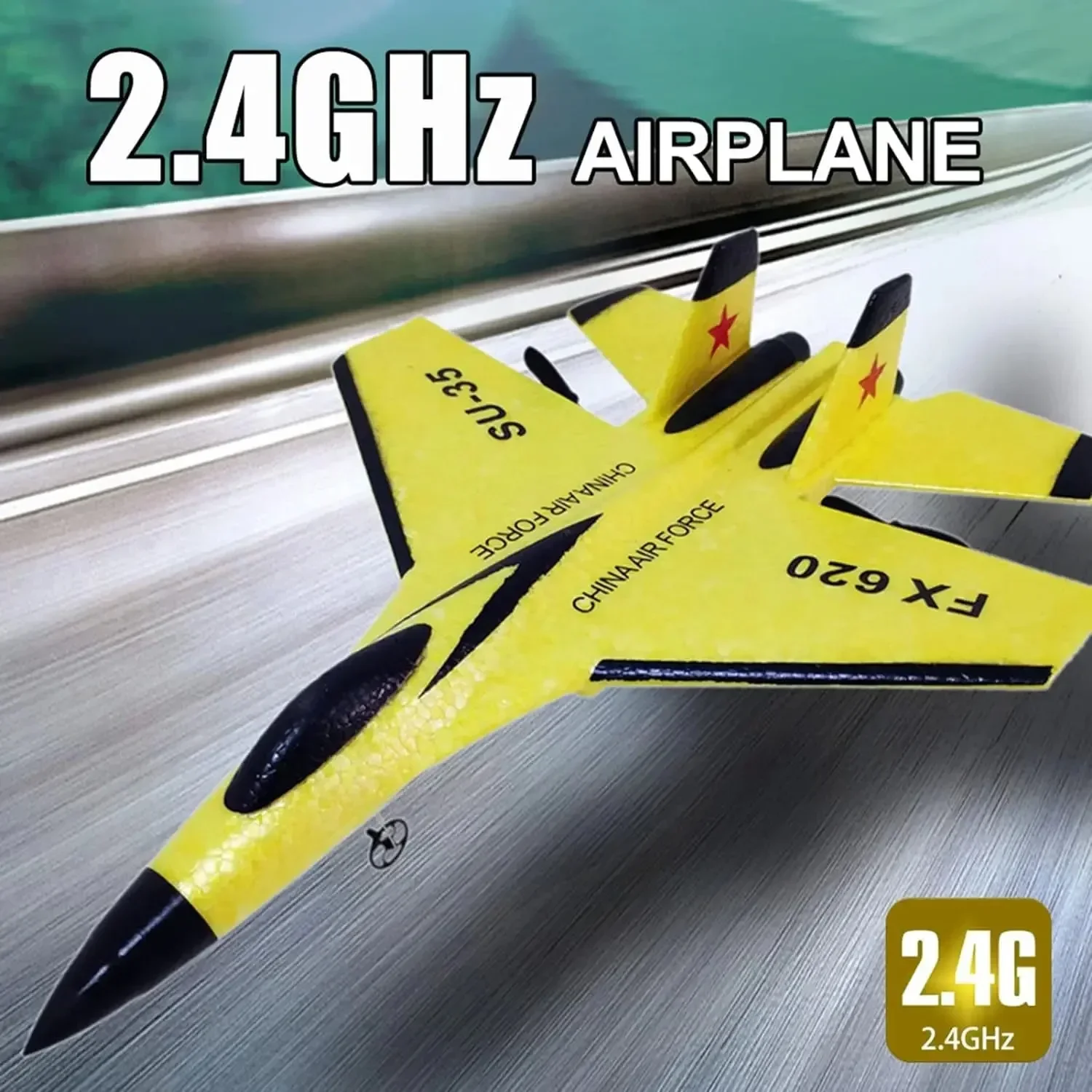 FX620 RC aircraft toy Cessna 150m jet Su35 electric foam aircraft remote control Eagle glider model 2.4G Su35 RC aircraft model