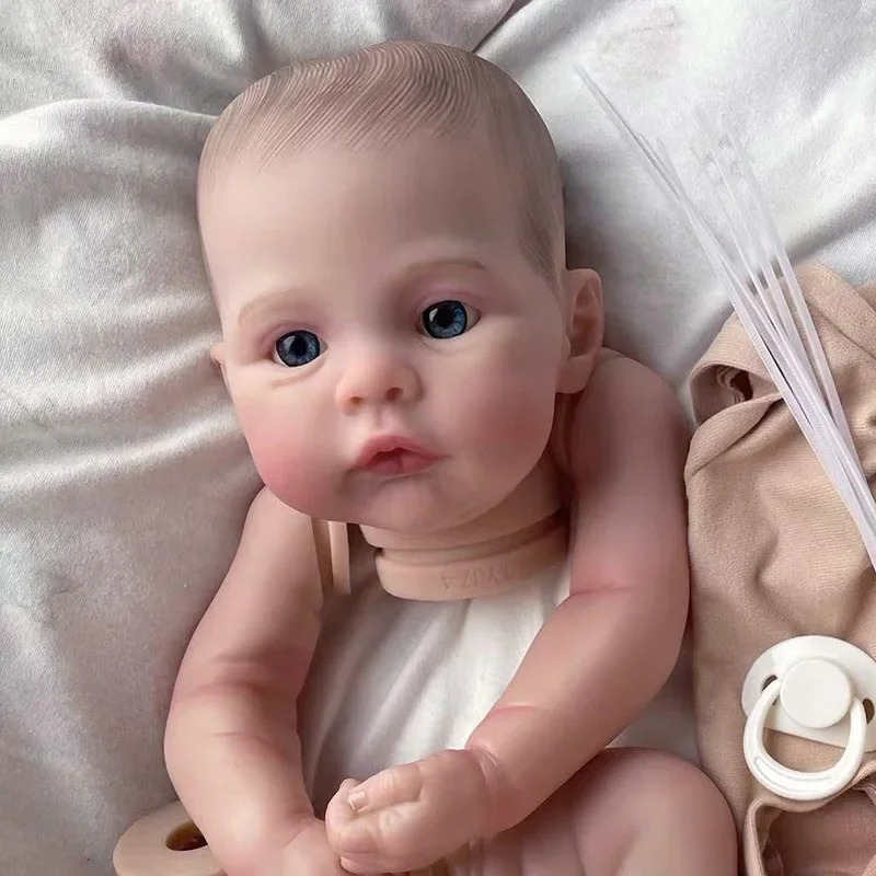 18Inch Reborn Meadow Doll Kit Already Painted Kits/Un painted Kit Soft Touch Fresh Color DIY Doll Parts With Cloth Body