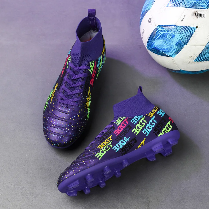 

2026 Hot Selling Summer Lightweight Adult Football Shoes Trendy Rebound Sports Shoes High-quality Track and Field Nail Shoes