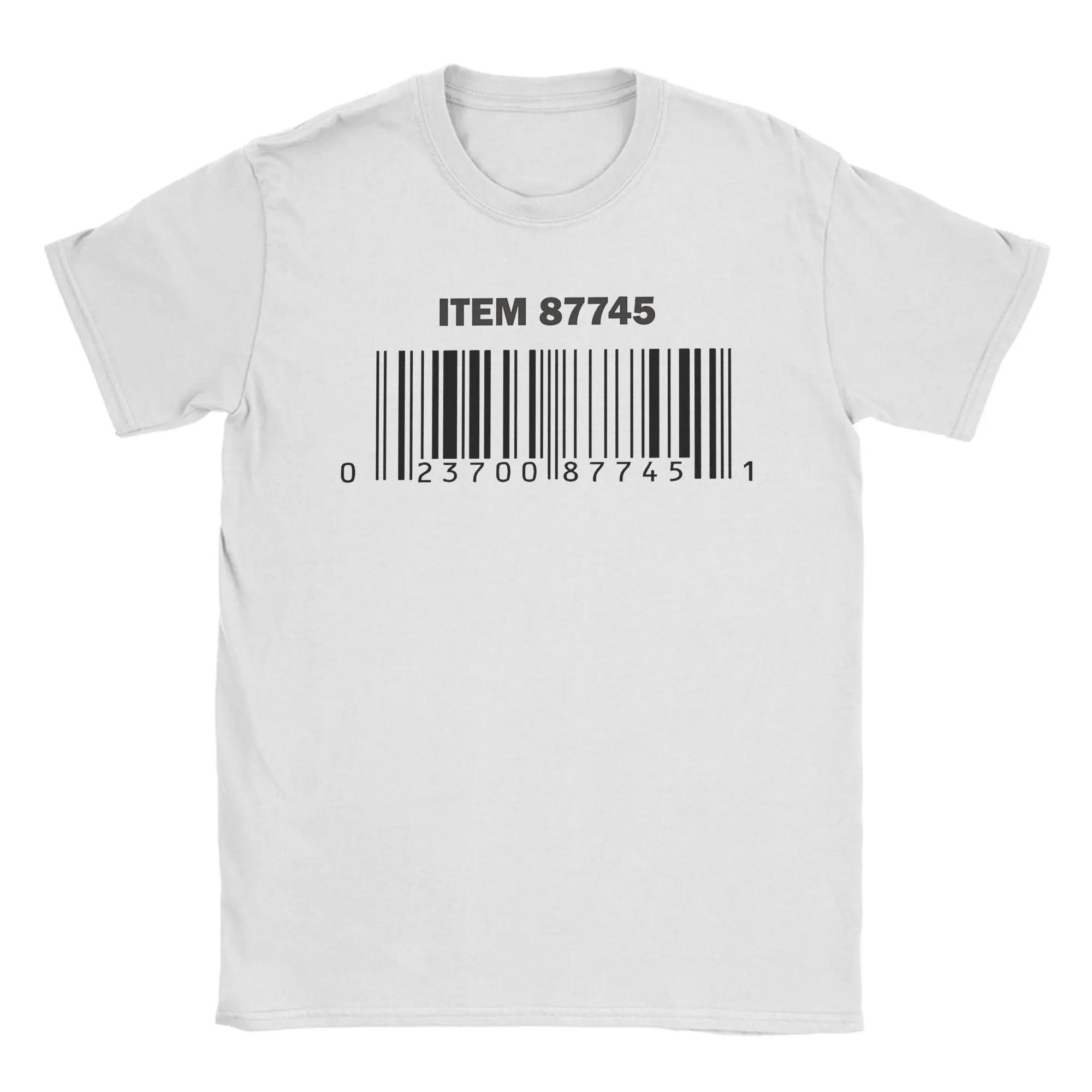 

Barcode Costcos rotisserie chicken label Costco Men T Shirt Short Sleeve Crewneck T-Shirts Pure Cotton Plus Size Tops
