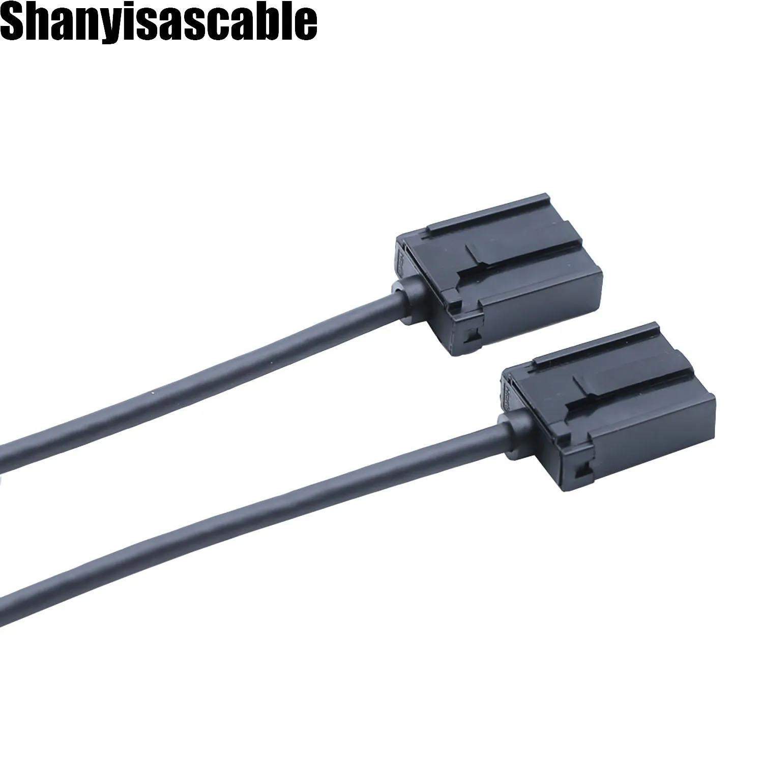 1.0M HDMI E Type 19P ABS shell to HDMI E TYPE male black for car video cable