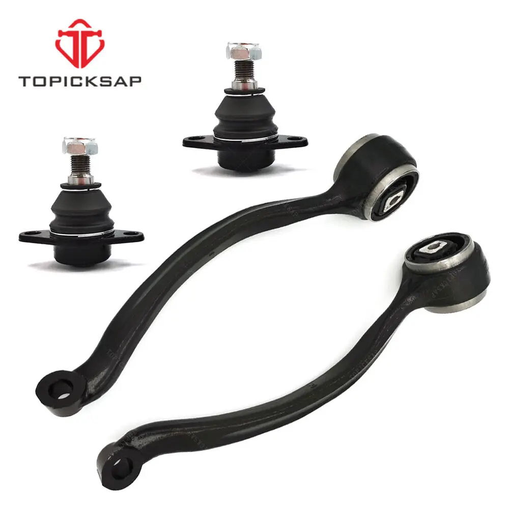 TOPICKSAP Front Lower Control Arm Ball Joint Suspension Kit Set for BMW E90 325xi 328xi 2006 2007 2008 2009 2010 - 2012 2015