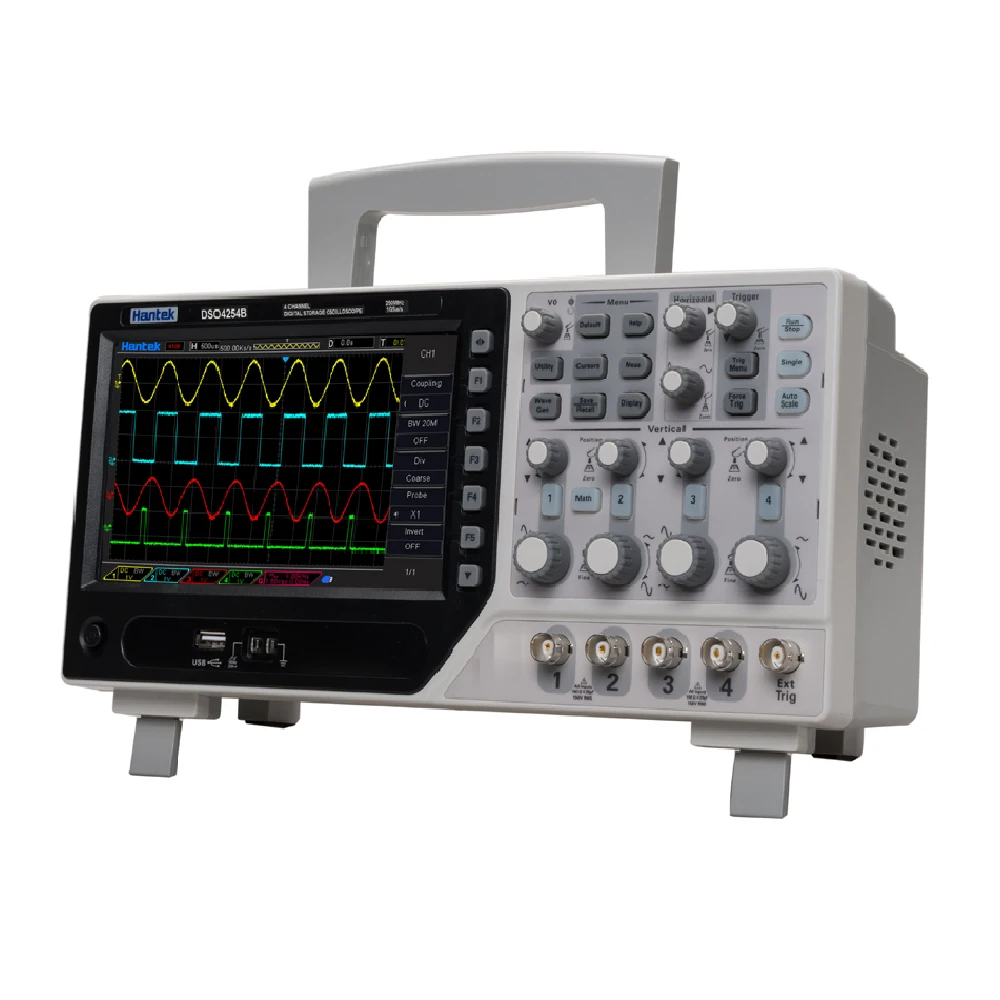 Hantek Official DSO4254B Digital Oscilloscopes USB 250MHz 4 Channels PC Handheld Portable Osciloscopio Portatil Diagnostic-tool