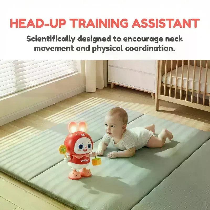 Musical Rabbit Toy for Kids Baby Sensory  Early Activity Encouraging Creativity for Toddler Gift and Home Use