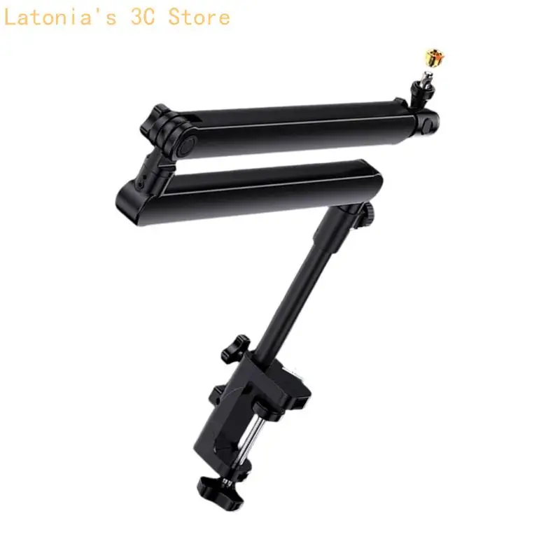 Einstellbare Desktop Mikrofon Boom Arm Halterung Heavy Duty Clamp 3 Achsen 360 ° Drehung Für Streaming Voice Over Broadcasting – Detail 4