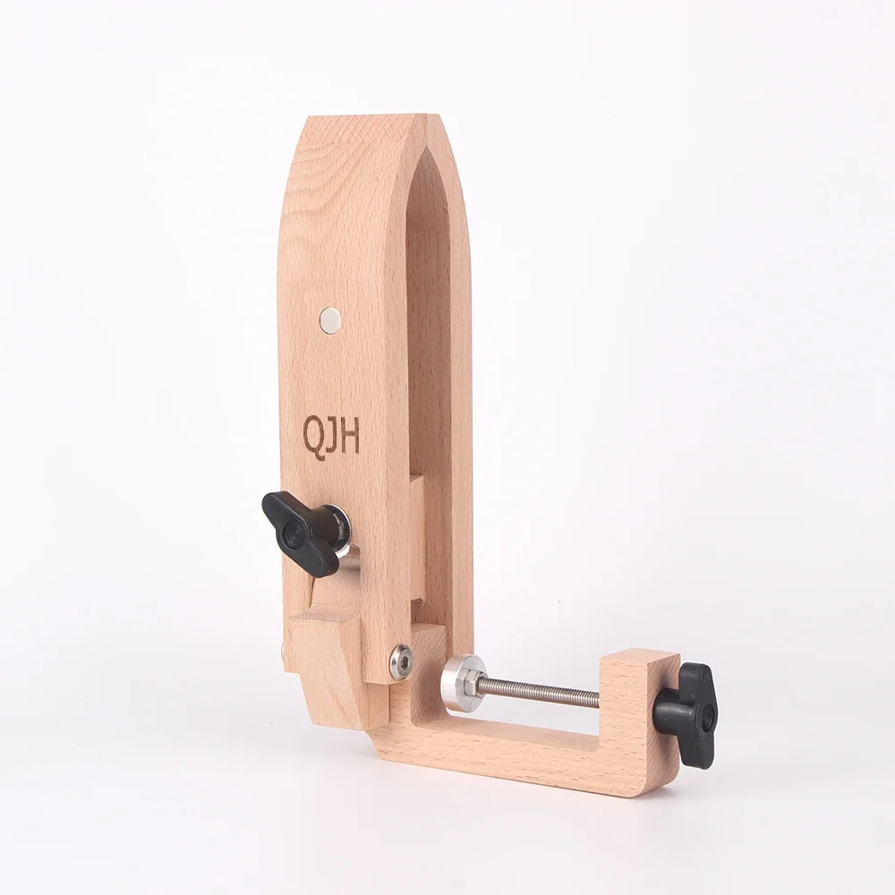1Pc Adjustable Hand Seaming Wooden Clamp, Universal DIY Sewing Wood Frame, Leather Craft Fixing & Hand Sewing Assist Tool