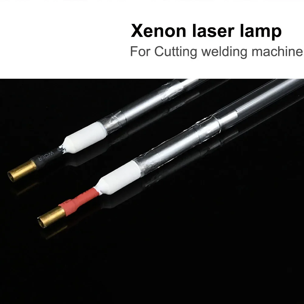 Xenon 8*125*270 Laser Tube Xenon Short Arc Lamp Flash Laser Pulsed Lamp For Welding Machine Parts Laser Accessory YAG Xenon Lamp