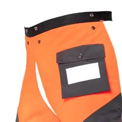 M/L Orange PE for chainsaw For Cutting And Logging 9 Layers Lightweight for chainsaw Pants Adjustable Belt Unisex Fit