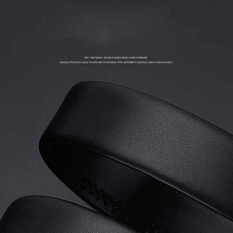 حزام جلد أصلي من الدنيم للرجال ، حزام خصر ، مشبك معدني أوتوماتيكي ، علامة تجارية فاخرة ، جودة عالية ، ذكر