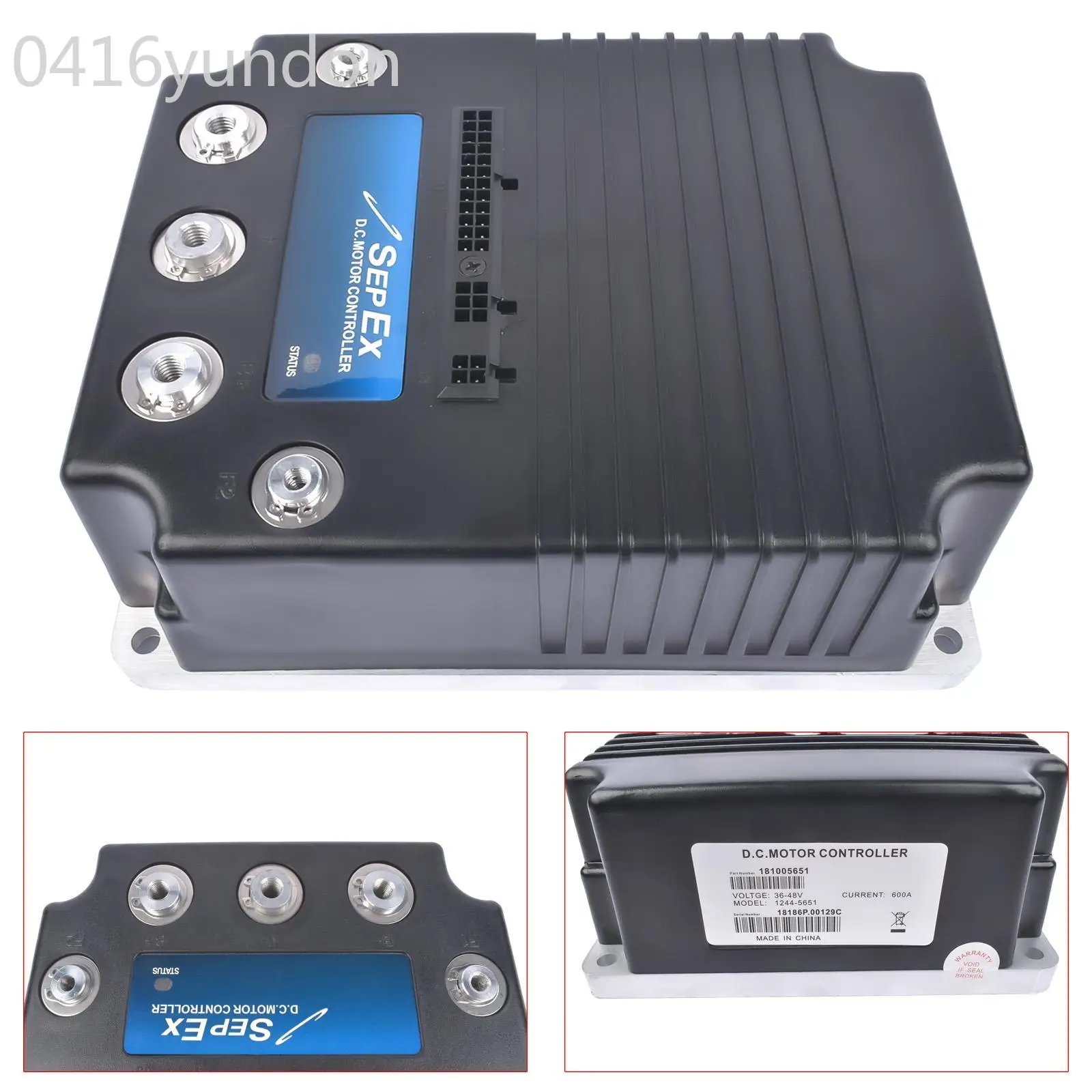 

AP01 For Curtis Forklift Golf Programmable DC SepEx Motor Controller 48V 600A 5k-0Ω 12445651 1244-5651