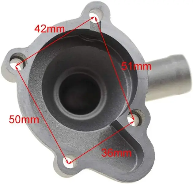 Water Pump Assembly Replacement for Helix CN250 Elite CH250 250cc Moped Scooter Go Kart ATV Quad