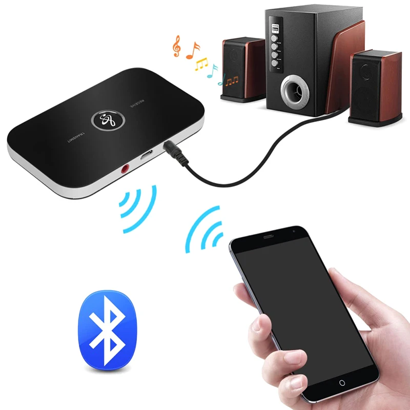 Bluetooth 5.0 Audio Transmitter Receiver Stereo 3.5mm AUX Jack RCA USB Dongle Music Wireless Adapter For Car Kit PC TV Headphone