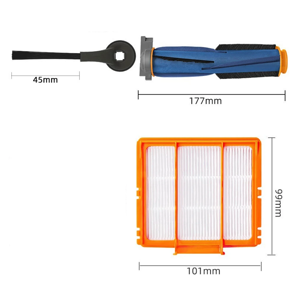 Pièces de rechange pour aspirateur robot Shlavabo, kit d'accessoires, AI, AV2501S, AV2501AE, RV2502AE