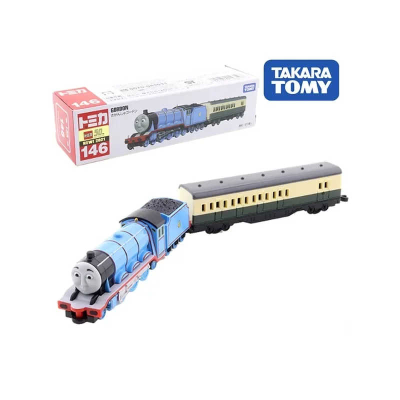 

TAKARA TOMY long 146 Thomas Gordon train diecast alloy model, boys collection of decorative toys, children's holiday gifts.