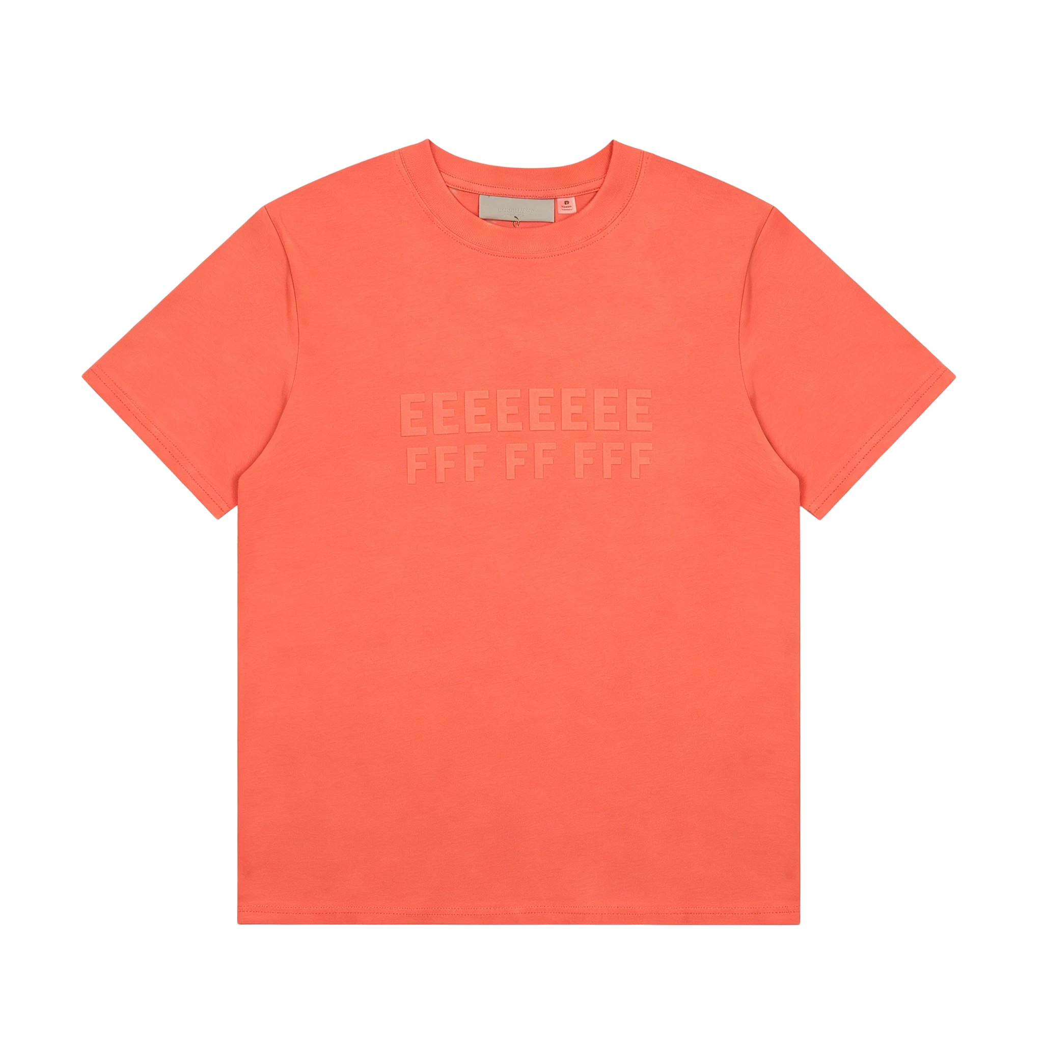 Classic brand double-line letter print set, high-quality summer T-shirt and shorts set, 100% pure cotton shorts and T-shirt set view 5
