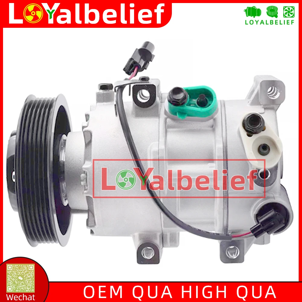 Air Conditioning AC Compressor For Hyundai Accent Kia Rio 2012-2017 97701-1R100 97701-1W600 977011R100 977011W600