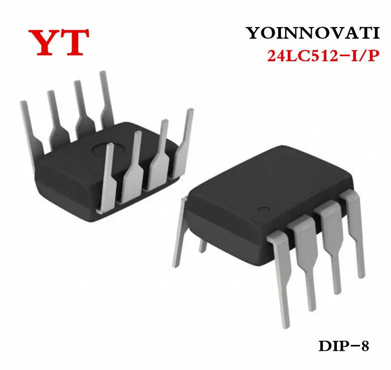 

20 шт./лот 24LC512-I/P 24LC512 I/P DIP-8 IC лучшее качество