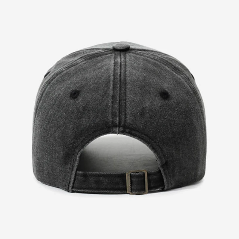 Unisex Retro 1962 Numbered Letter Baseball Cap Color-Blocked Washed Duckbill Hat Adjustable Retro Style Outdoor Cap