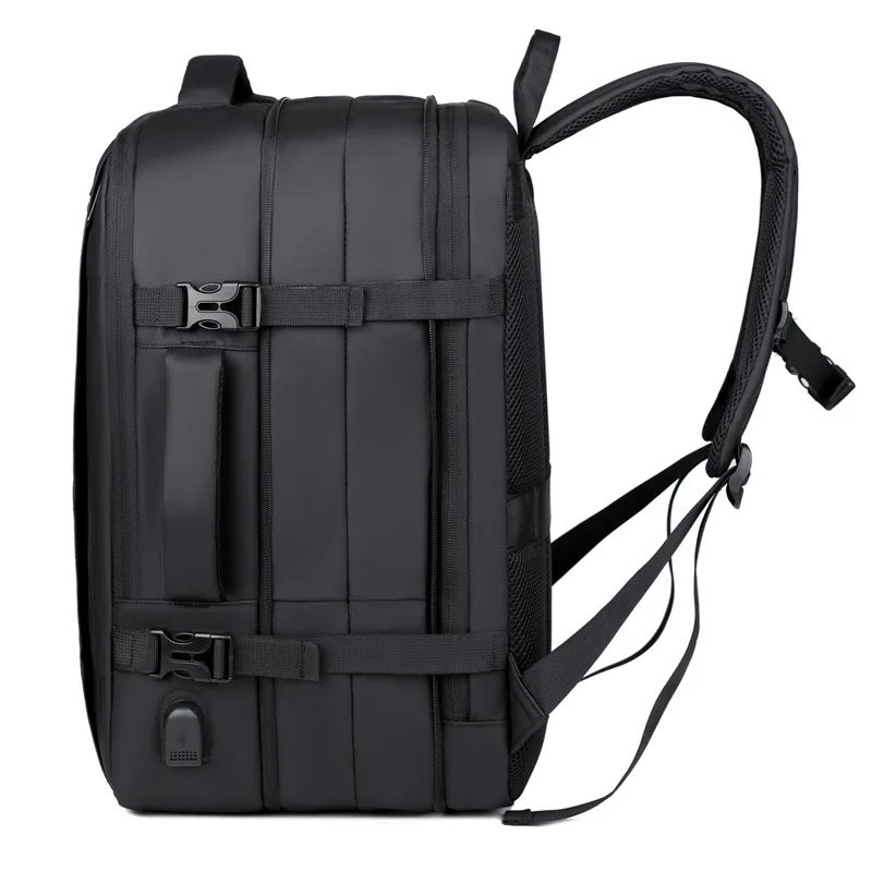 Herren rucksack, High-End-Reisetasche mit großer Kapazität, trend iger College-Studenten rucksack, einfarbige Business-Laptop tasche