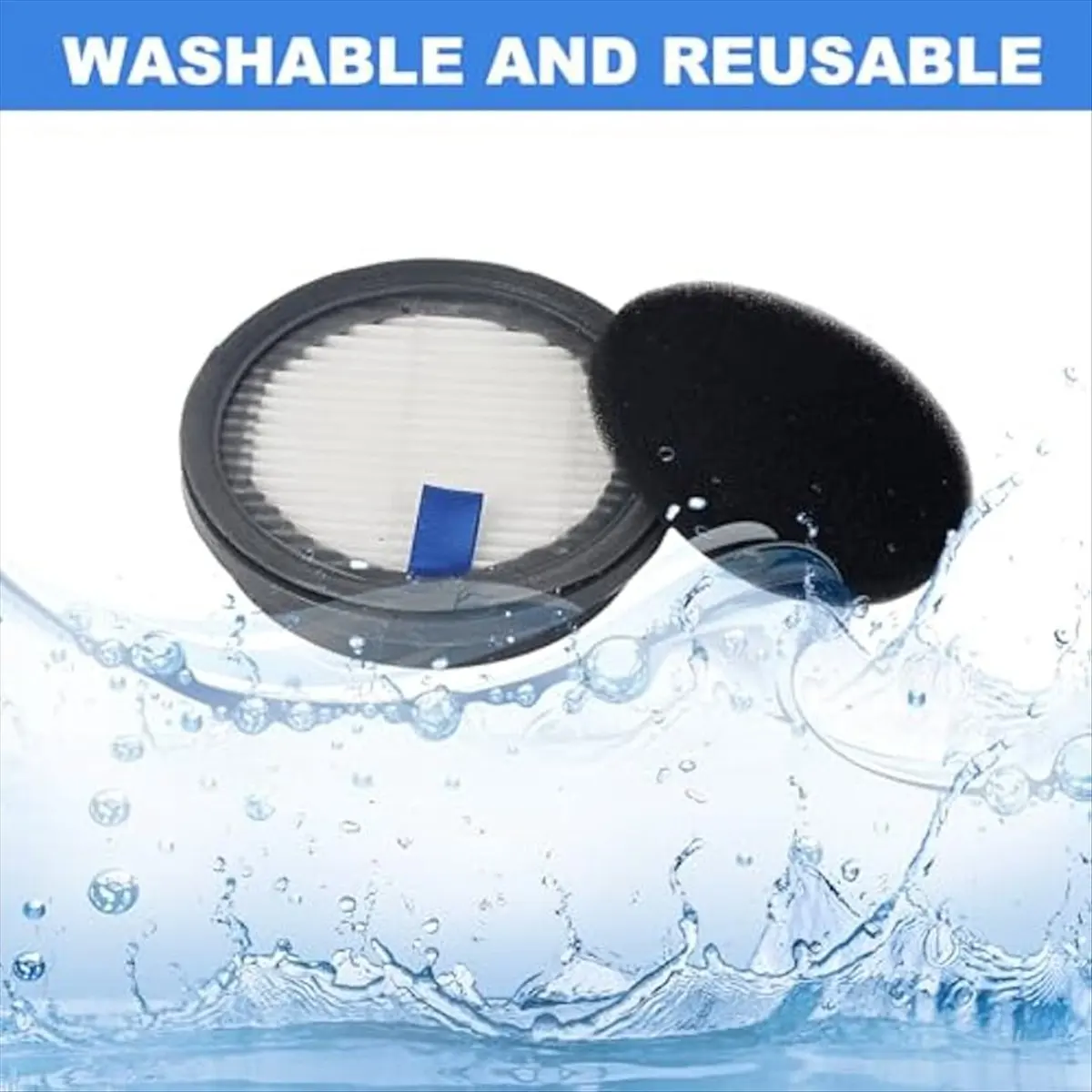 ABZF 2026 8 HEPA Filters and 8 Sponge Filters for A200Pro/A200, B08/C10A/C10G and S12 S25 Series
