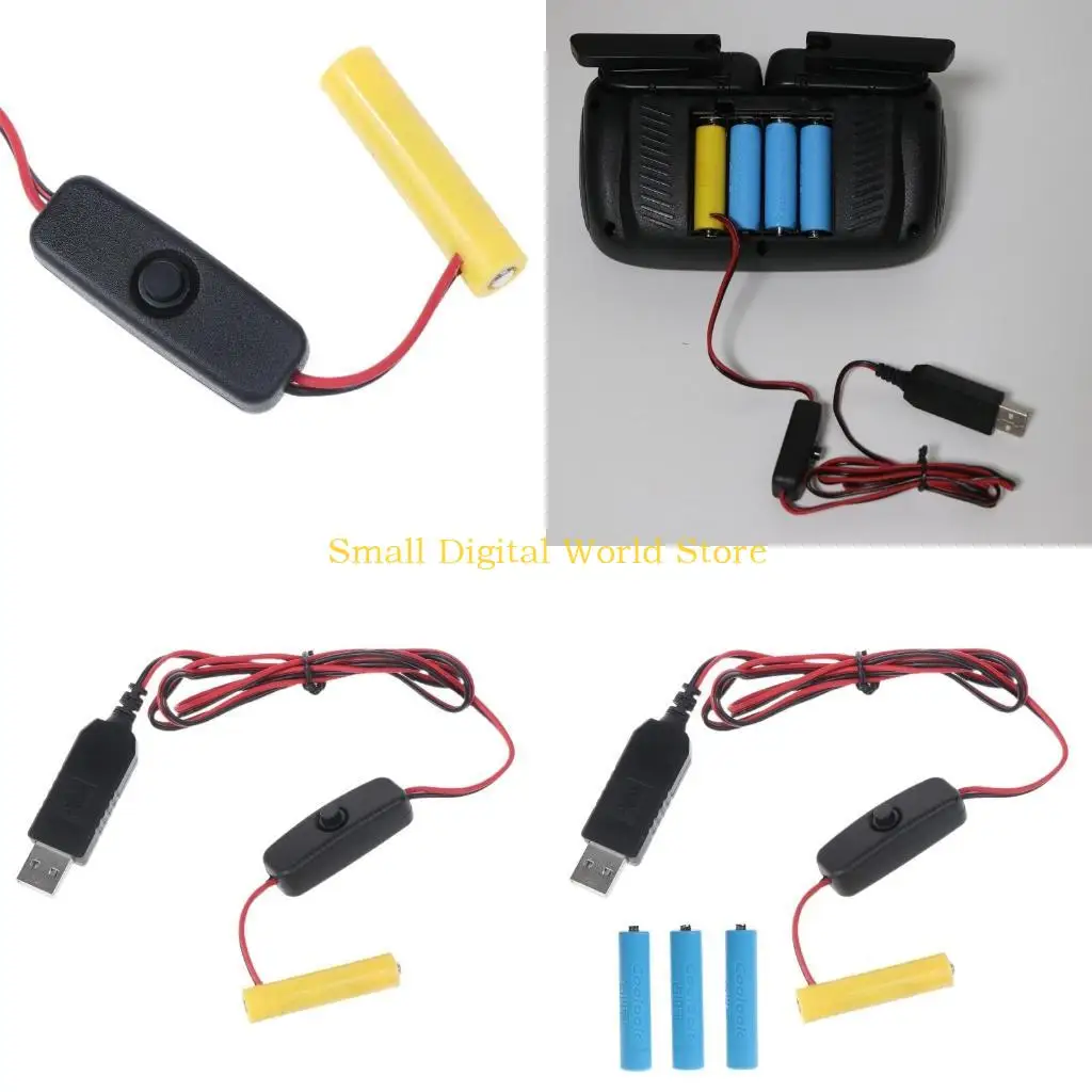 77UB 6V AAA Батарея elminator USB Питание питания замените 4x AAA аккумулятор с выключателем 77UB 6V AAA Батарея elminator USB Питание питания замените 4x AAA аккумулятор с выключателем