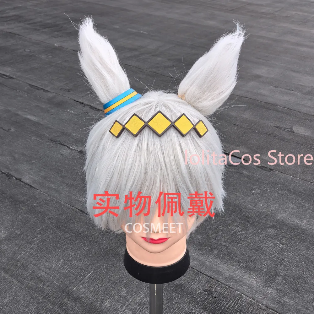 Uma Musume Pretty Derby Oguri Cap 3d Printed Cosplay Prop Hair Pin Role Play Comic Con Accessories Ear Decor Gift Halloween view 5