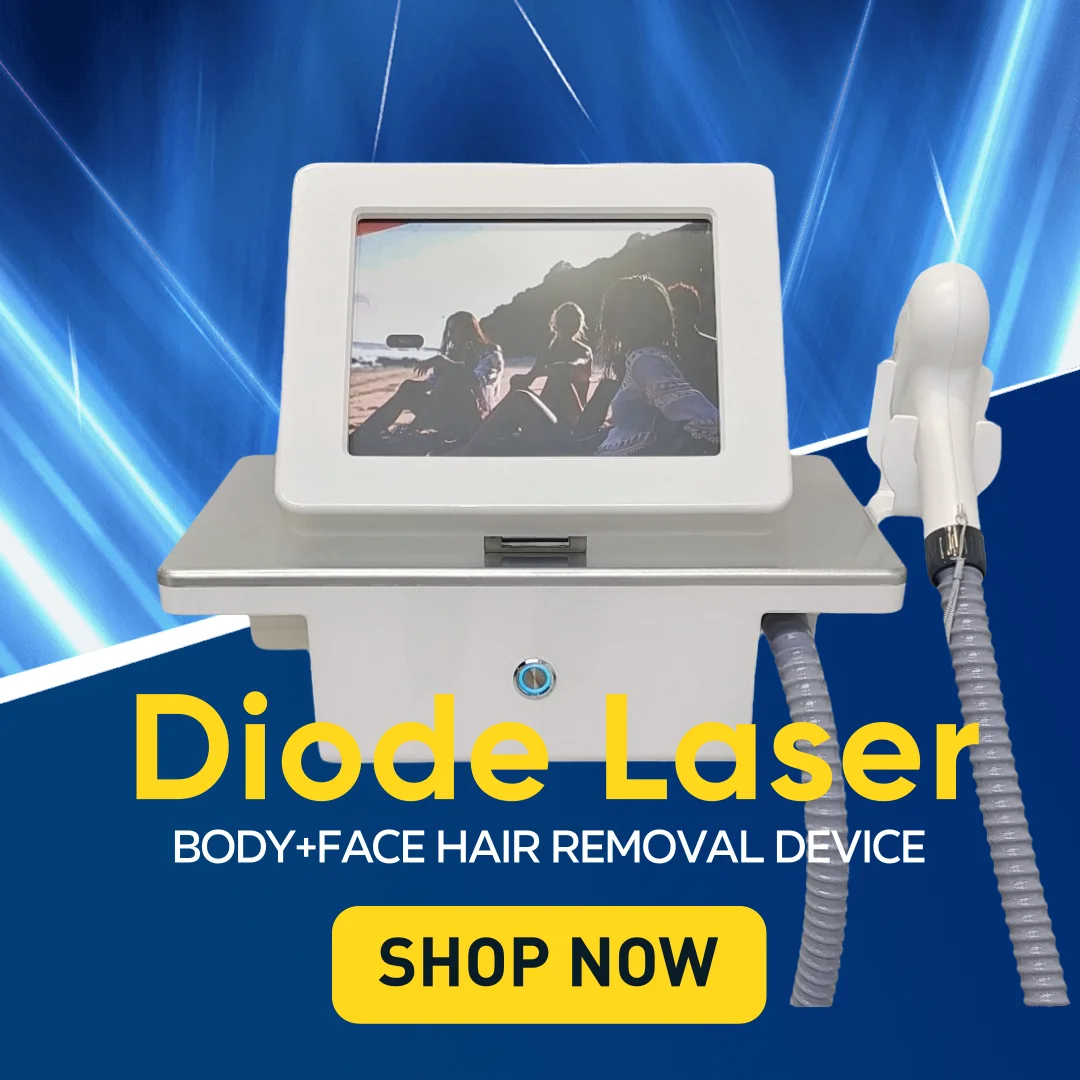 

Professional Hair Removal Device 3000w Diode Laser High Power 755 808 1064nm Painless Permanent Hair Remover