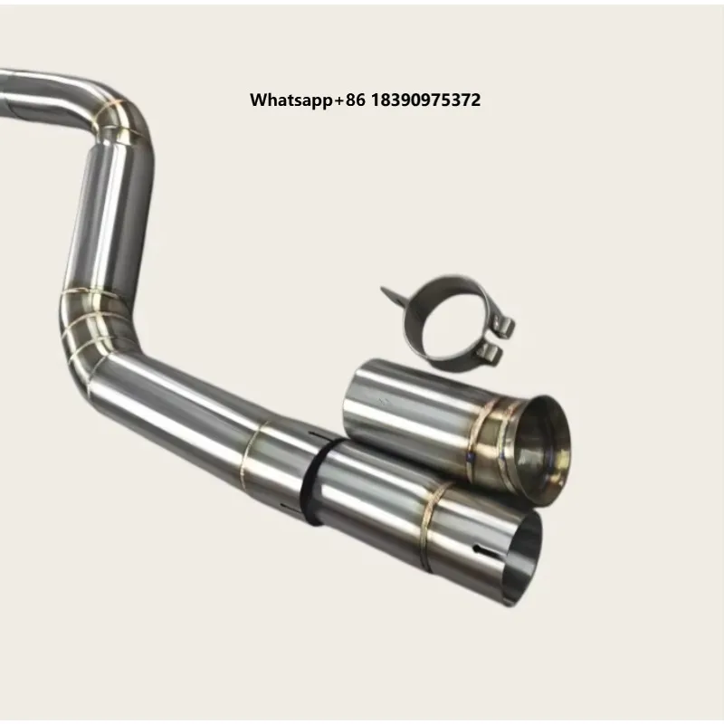 Direct Supply Suitable  Exhaust Pipes 304 Stainless Steel Exhaust System   h003