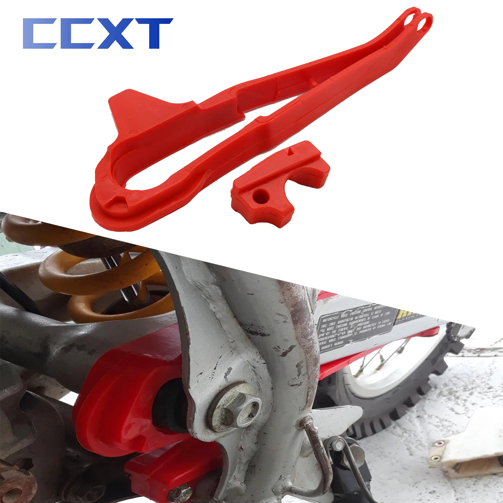 Motorcycle Plastic Chain Slider and Swingarm Protector For Honda CRF 150F 230F CRF150F CRF230F 2003-2019 Universal Accessories