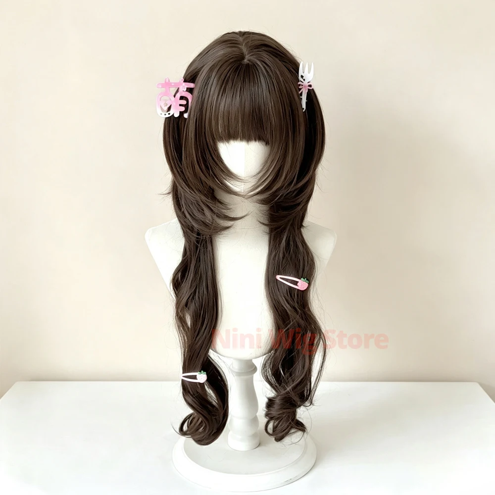 Cosplay Lolita Wig Sweet gril Princess Cut for Women Cosplay Party Halloween Christmas Daily Use Heat Resistant Synthetic Wig