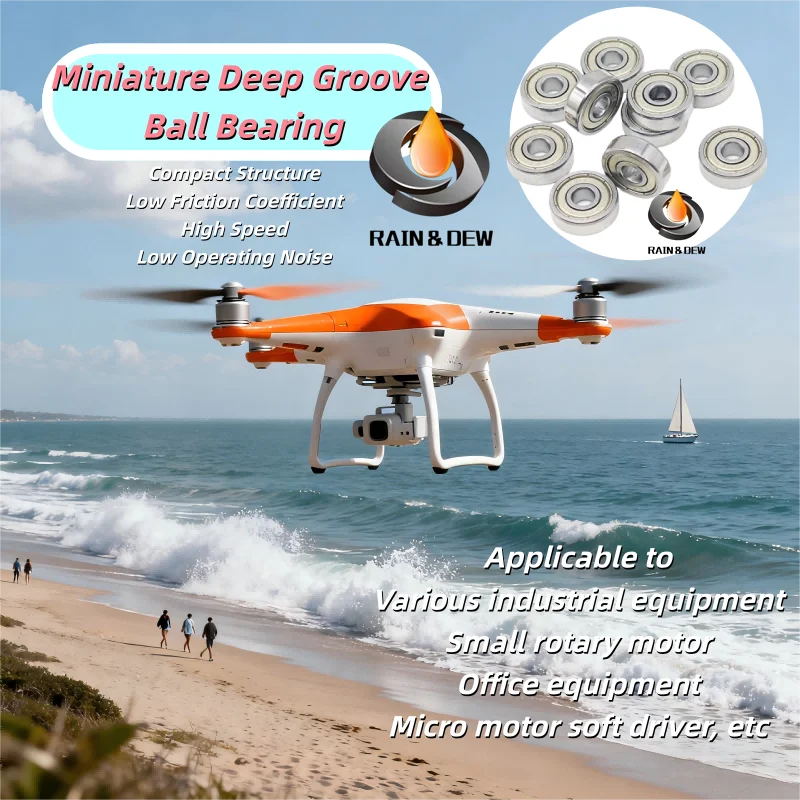 

Подшипник 625ZZ ABEC-7 (10 шт.) Миниатюрные шарикоподшипники для 3D-принтера VORON Mobius 2/3 623ZZ-629ZZ