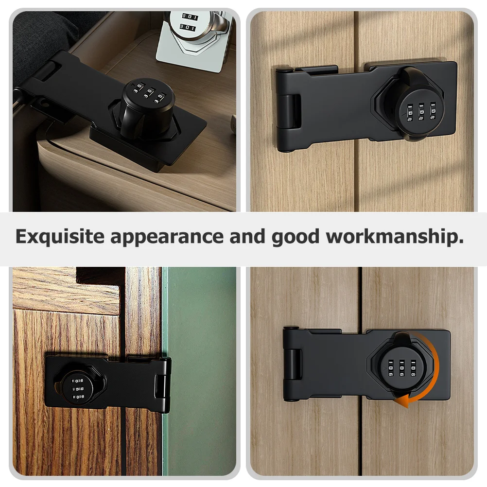 

Cabinet Lock Zinc Alloy Iron Combination Locker Locks for Drawer Desk File Mailbox Baby Proof Child Safety Durability Anti Rust