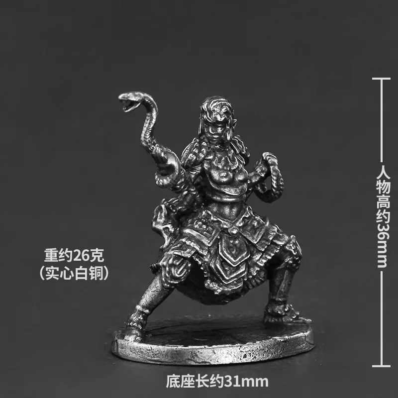 Ancient Greek Minotaur Metal Miniature, Tabletop RPG Game Soldier Model, Collectible Mythology Statue Desktop Decor Gift for Men