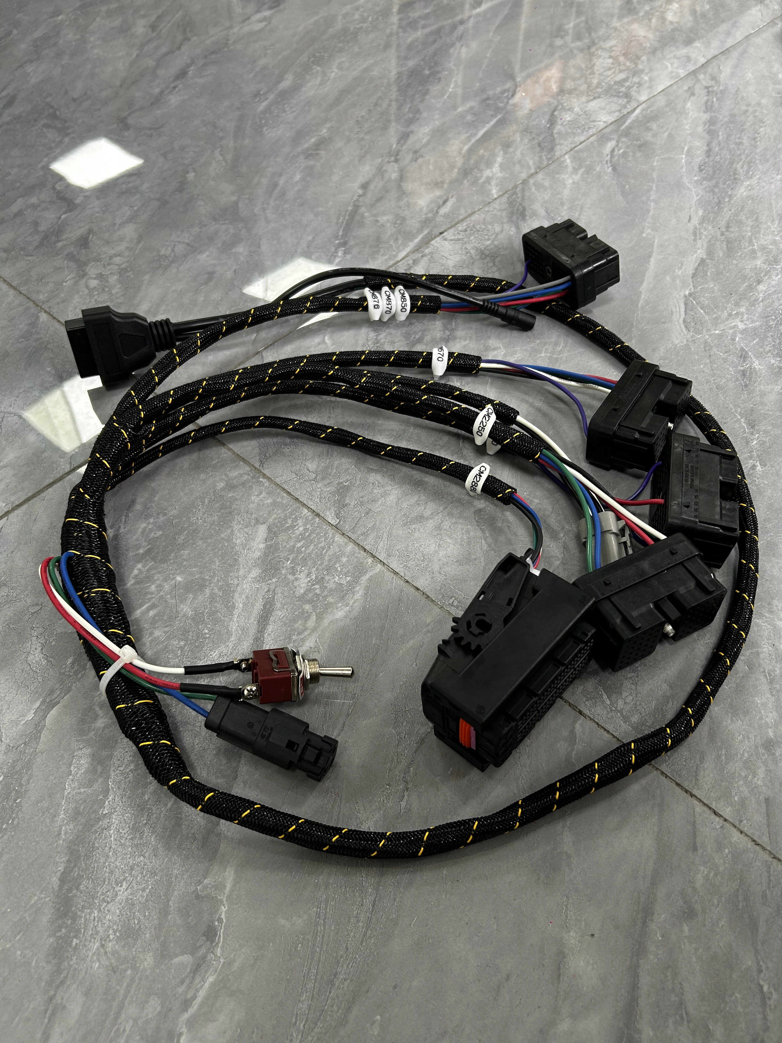 For Cummins Diesel Engine Diagnostic Comprehensive Test Line Program Wiring Harness CM570 CM870 CM850 CM876 CM2150 CM2880 CM2250