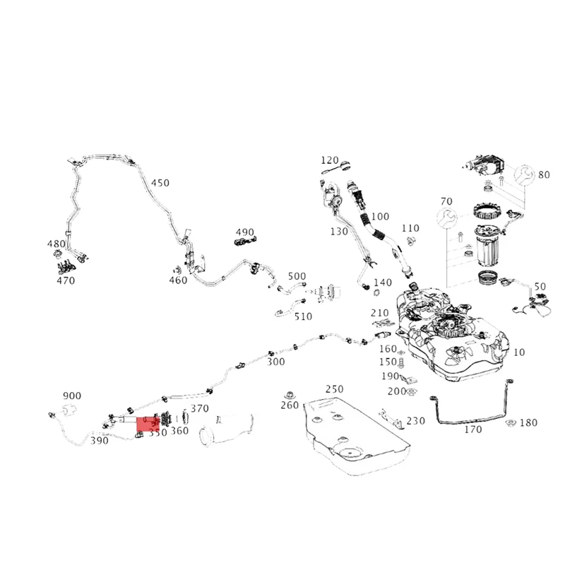 A1644900513 Diesel Emissions Fluid Injector DEF Module Vehicle Urea Nozzle for Mercedes Benz E GL ML R S Sprinter 3.0L