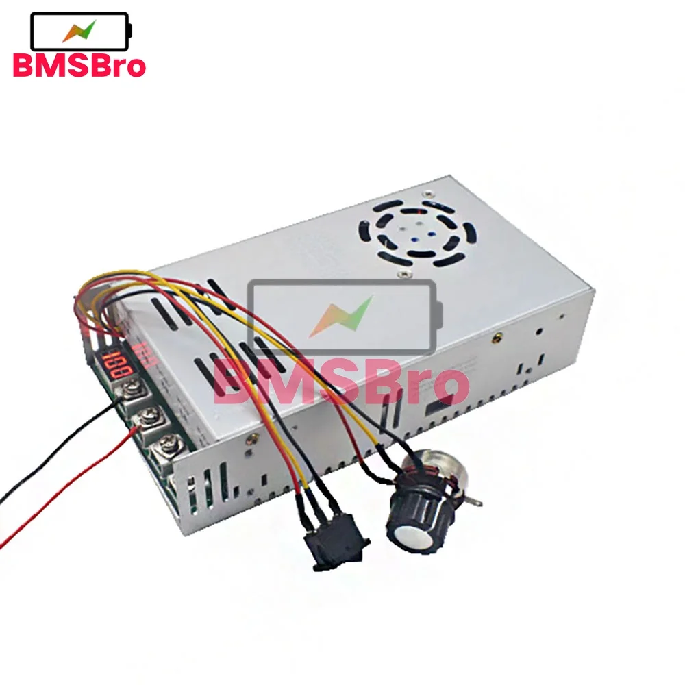 

Digital DC Brush Motor Speed Controller 0-100% Adjustable Speed Control Switch DC 12-48V 200A Voltage Regulator Reverse Forward
