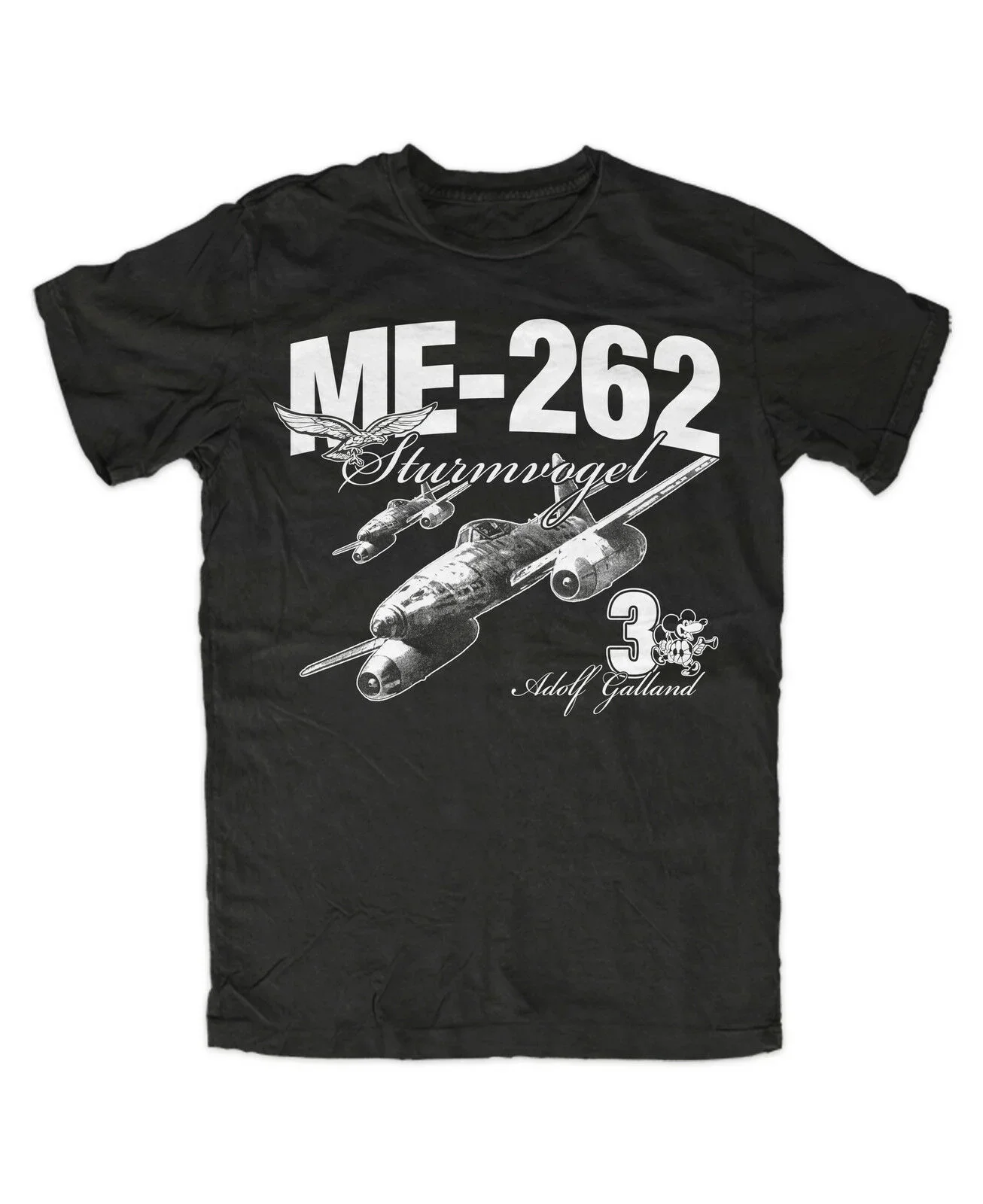 100% Cotton O-Neck Summer Short Sleeve Casual Mens T-shirt Size S-5xl Messerschmitt Me 262 Schwalbe Fighter Aircraft T-Shirt