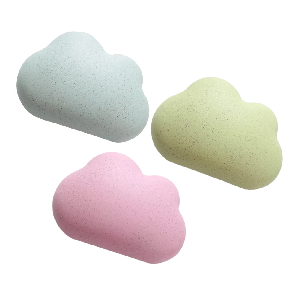 

3pcs Cloud Shape Refrigerator Air Freshener Case Activated Charcoal Odor Purifying Box Suction Cup Home Use